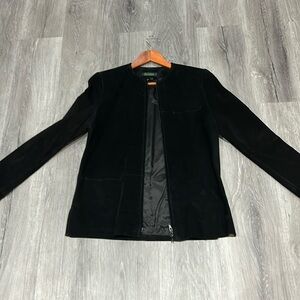 Elegant suede jacket